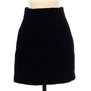 Zara velvet skirt